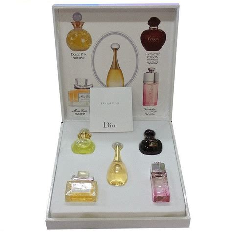 perfume set dior|dior perfume miniatures gift sets.